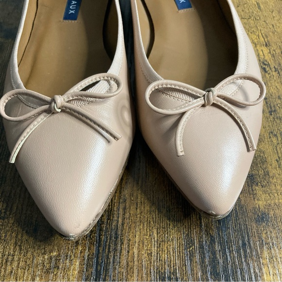 Margaux The Point rose pink nappa leather ballet flats 36.5 - Picture 2 of 9